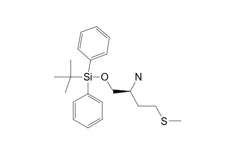 (2S)-2-AMINO-1-[(TERT.-BUTYLDIPHENYLSILYL)-OXY]-5-THIAHEXANE