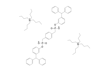 BIS-(TETRABUTYLAMMONIUM)-BIS-[METHA-(DIPHENYLMETHYL)-PHENYL]-PARA-XYLYLENEDIPHOSPHONATE