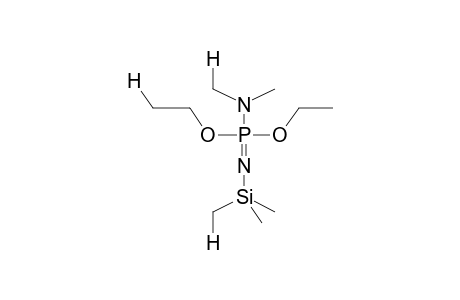 O,O-DIETHYL-N,N-DIMETHYL-N'-TRIMETHYLSILYLAMIDOIMIDOPHOSPHATE