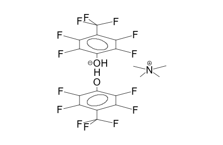 TETRAMETHYLAMMONIUM PERFLUORO-PARA-CRESOLATE-PERFLUORO-PARA-CRESOLCOMPLEX