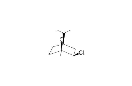 (1RS, 4Sr,6sr)-6-chloro-1,3,3-trimethyl-2-oxabicyclo-[2.2.2]-octane