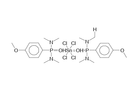 BIS(TETRAMETHYLDIAMIDO(PARA-METHOXYPHENYL)PHOSPHONATE)-TINTETRACHLORIDE COMPLEX