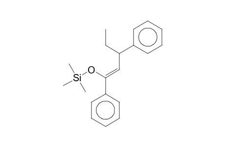 ([(1Z)-1,3-Diphenyl-1-pentenyl]oxy)(trimethyl)silane