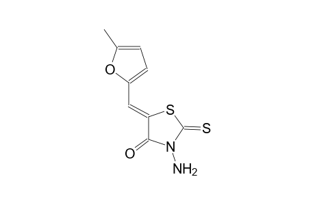 (5Z)-3-amino-5-[(5-methyl-2-furyl)methylene]-2-thioxo-1,3-thiazolidin-4-one