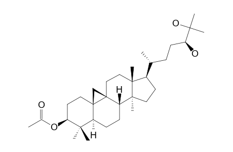 (24R)-3-BETA-ACETOXY-CYCLOARTANE-24,25-DIOL