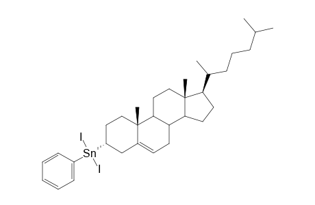 3-ALPHA-(DIIODOPHENYL)-STANNYLCHOLEST-5-ENE