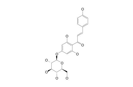 CHALCONARINGENIN-4'-O-BETA-GLUCOPYRANOSIDE