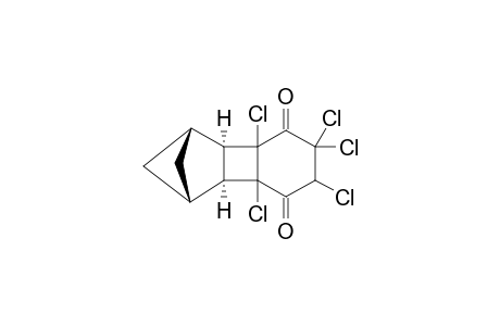 (1-ALPHA,3-ALPHA,3A-BETA,7B-BETA)-3B,5,5,6,7A-PENTACHLOROPERHYDRO-1,3-METHANOCYCLOPENTA-[3,4]-CYCLOBUTA-[1,2]-BENZENE-4,7-DIONE