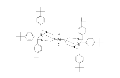 (TRANS)-BIS-(2,4,6-TRI-(PARA-TERT.-BUTYLPHENYL)-1,3,5-PHOSPHATRICYCLO-[3.3.1.1]-DECANE)-DICHLORO-PALLADIUM-(II)