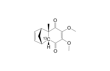 (8A-C-13)-(1-ALPHA,4-ALPHA,4-ALPHA/BETA,8-ALPHA/BETA)-1,4,4A,8A-TETRAHYDRO-6,7-DIMETHOXY-4A-METHYL-1,4-METHANONAPHTHALENE-5,8-DIONE