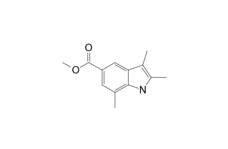 2,3,7-TRIMETHYL-1H-INDOLE-5-CARBOXYLIC-ACID-METHYLESTER