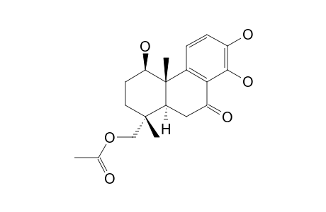 18-ACETOXY-1-BETA,13,14-TRIHYDROXY-8,11,13-PODOCARPATRIEN-7-ONE