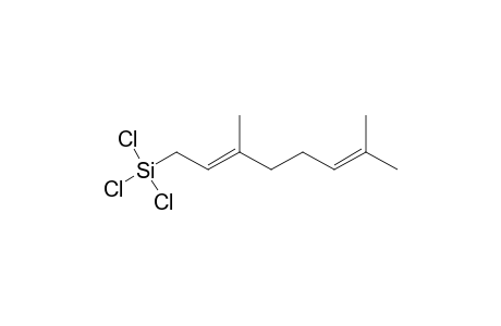 (E)-3,7-DIMETHYL2,6-OCTADIENYLTRICHLOROSILANE