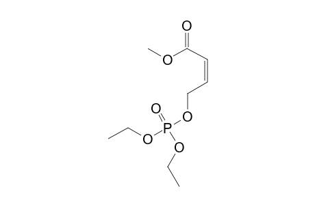 METHYL-(Z)-(DIETHOXY-PHOSPHORYLOXY)-BUTENOATE