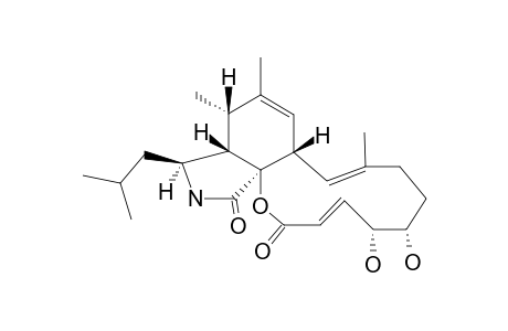 17-ALPHA,18-ALPHA-DIHYDROXY-10-ISOPROPYL-14-METHYL-[12]-CYTOCHALASA-6,13,19-TRIEN-1-ONE-21(9)-LACTONE