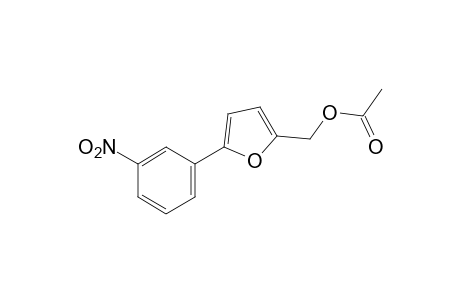 5-(m-nitrophenyl)furfuryl alcohol, acetate