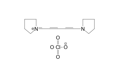 1-[5-(1-PYRROLIDINYL)-2,4-PENTADIENYLIDENE]PYRROLIDINIUM PERCHLORATE