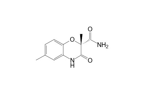 (R/S)-2,6-Dimethyl-3-oxo-3,4-dihydro-2H-1,4-benzoxazine-2-carboxamide