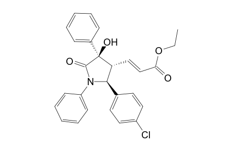 Ethyl (E)-3-[(2S,3R,4R)-2-(4-Chlorophenyl)-4-hydroxy-5-oxo-1,4-diphenylpyrrolidin-3-yl]acrylate