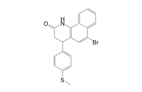 6-bromo-4-[4-(methylsulfanyl)phenyl]-3,4-dihydrobenzo[h]quinolin-2(1H)-one