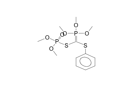 O,O-DIMETHYL S-[(PHENYLTHIO)(TRIMETHYLOXYPHOSPHORANYLIDENE)METHYL]THIOPHOSPHATE