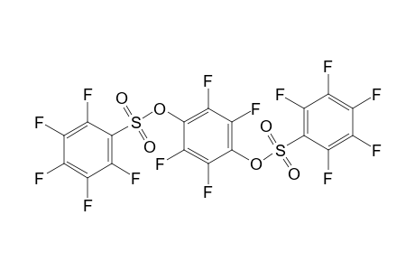 PENTAFLUOROBENZENESULFONIC ACID, DIESTER WITH TETRAFLUOROHYDROQUINONE