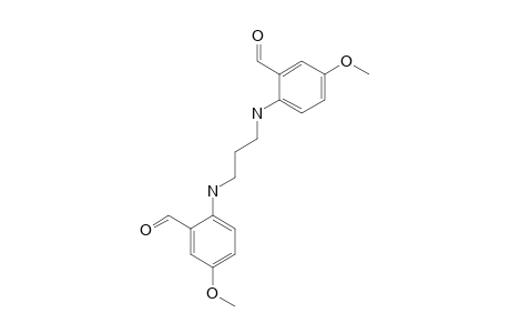 5,5'-DIMETHOXY-2,2'-(PROPANE-1,3-DIYLDIIMINO)-BIS-(BENZALDEHYDE)