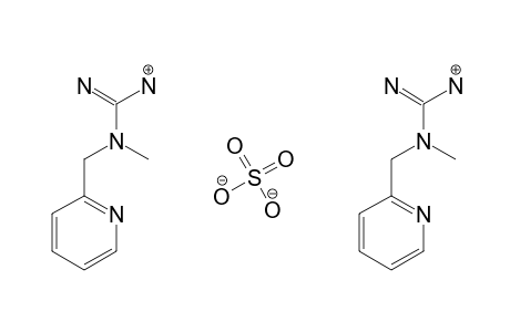 1-METHYL-1-[(2-PYRIDYL)METHYL]GUANIDINE, SULFATE (2:1)