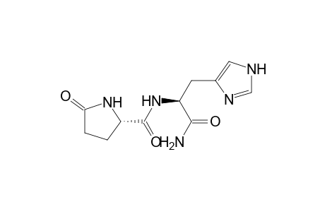 L-Histidinamide, 5-oxo-L-prolyl-