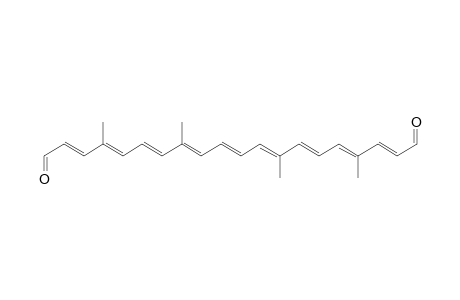 (2E,4E,6E,8E,10E,12E,14E,16E,18E)-4,8,13,17-tetramethyleicosa-2,4,6,8,10,12,14,16,18-nonaenedial