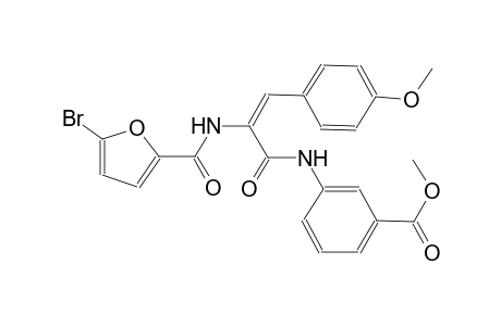 benzoic acid, 3-[[(2E)-2-[[(5-bromo-2-furanyl)carbonyl]amino]-3-(4-methoxyphenyl)-1-oxo-2-propenyl]amino]-, methyl ester