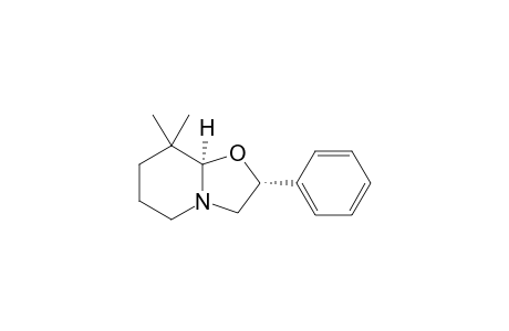 (2S*/2R*,8aR*)-Hexahydro-8,8-dimethyl-2-phenyl-5H-oxazolo[3,2-a]pyridine