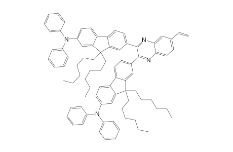 7-[3-[7-(DIPHENYLAMINO)-9,9-DIHEXYL-9H-FLUOREN-2-YL]-6-VINYL-QUINOXALIN-2-YL]-9,9-DIHEXYL-N,N-DIPHENYL-9H-FLUOREN-2-AMINE