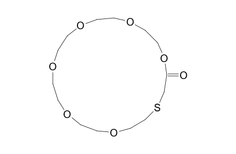 1,4,7,10,13,16-Hexaoxa-19-thiacycloheneicosan-17-one