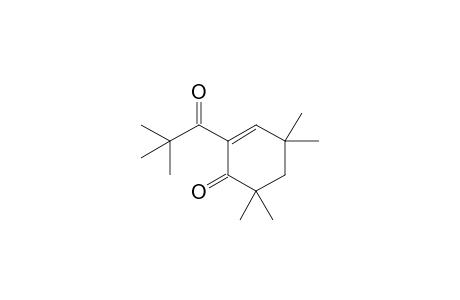 2-(2',2'-Dimethylpropanoyl)-4,4,6,6-tetramethylcyclohex-2-en-1-one