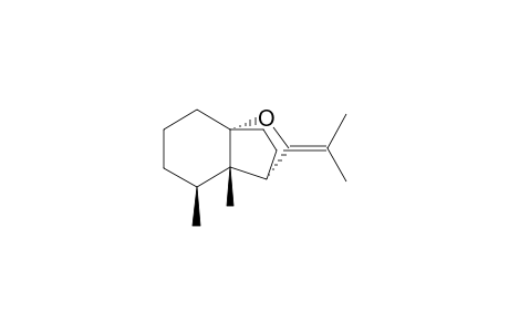 7,10-ANHYDRO-11,12-DIHYDROCHILOSCYPHOLONE;(+)-(1R,5S,6S,7S)-5,6-DIMETHYL-9-OXO-8-ISOPROPYLIDENE-TRICYCLO-[5.2.2.0(1,6)]-UNDECANE