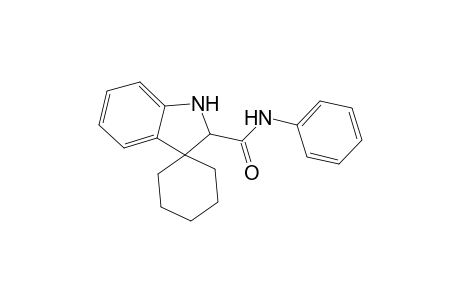 Spiro[cyclohexane-1,3'-indoline]-2'-carboxanilide