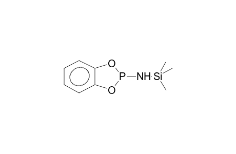 2-TRIMETHYLSILYLAMINO-4,5-BENZO-1,3,2-DIOXAPHOSPHOLANE