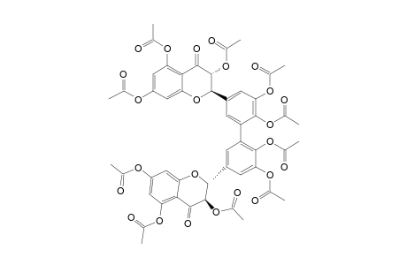 [5',5']-BISDIHYDROQUERCETIN-DECAACETATE