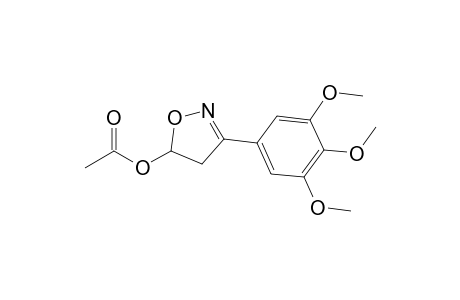 3-(3',4',5'-Trimethoxyphenyl)-5-acetyloxy-4,5-dihydroisoxazole