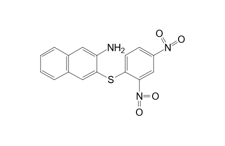 3-[(2,4-DINITROPHENYL)THIO]-2-NAPHTHYLAMINE