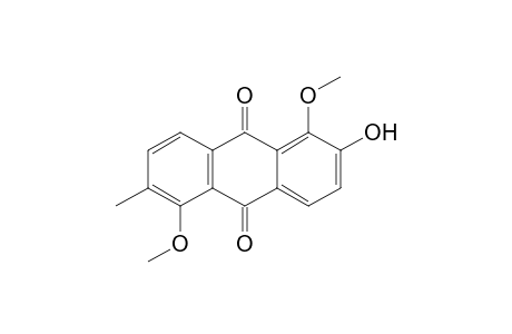 2-Hydroxy-1,5-dimethoxy-6-methyl-9,10-anthraquinone