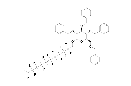 2,2,3,3,4,4,5,5,6,6,7,7,8,8,9,9,10,10,11,11-ICOSAFLUOROUNDECYL-2,3,4,6-TETRA-O-BENZYL-ALPHA-D-GLUCOPYRANOSIDE