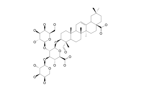 3-O-BETA-[GALACTOPYRANOSYL-(1->2)-[ARABINOPYRANOSYL-(1->3)]-GLUCURONOPYRANOSYL]-GYPSOGENIN