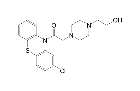 2-chloro-10-{[4-(2-hydroxyethyl)-1-piperazinyl]acetyl}phenothiazine