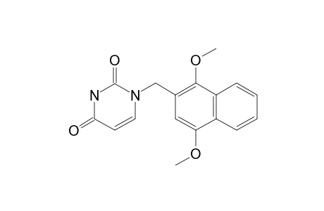 1-[(1,4-DIMETHOXY-NAPHTHALEN-2-YL)-METHYL]-PYRIMIDINE-2,4(1H,3H)-DIONE