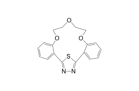 2,3,11,12-DIBENZO-4,7,10-TRIOXA-16-THIA-14,15-DIAZABICYCLO-[11.2.1]-HEXADECA-13,15-DIENE