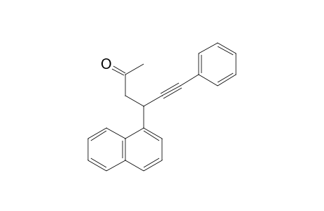 4-NAPHTHYL-6-PHENYLHEX-5-YN-2-ONE