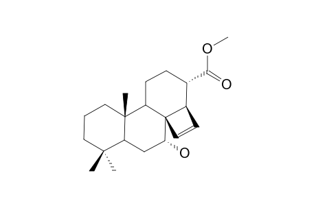 #12;[3S-(3A-ALPHA,5AS,7A-ALPHA,11A-BETA,11B-ALPHA)]-(-)-METHYL-1,3,3A,6,7,7A,8,9,10,11,11A,11B-DODECAHYDRO-6-ALPHA-HYDROXY-8,8,11A-TRIMETHYL-2H-CYClOBUTA-[J]-P