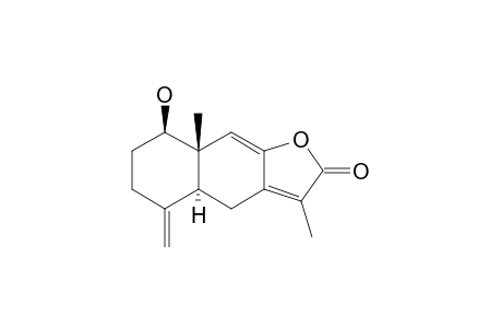 (4aS,8R,8aS)-8-hydroxy-3,8a-dimethyl-5-methylidene-4a,6,7,8-tetrahydro-4H-benzo[f][1]benzoxol-2-one